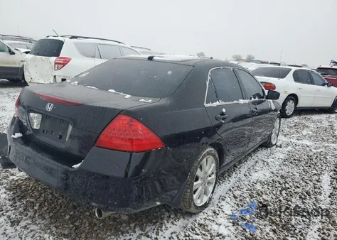 2007 Honda Accord Ex from USA, damaged, VIN 1HGCM66587A094058